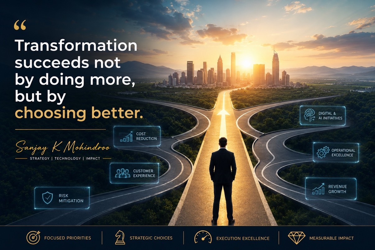 A structured way to prioritise transformation initiatives