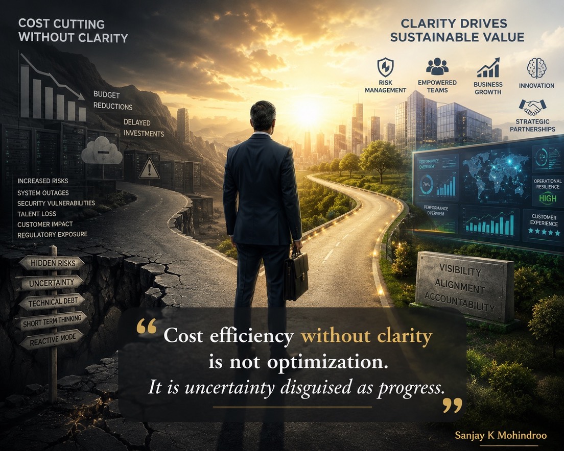 Cost efficiency without clarity creates hidden risks