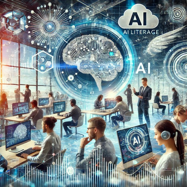 How to gain a competitive advantage with an AI Literate Workforce.