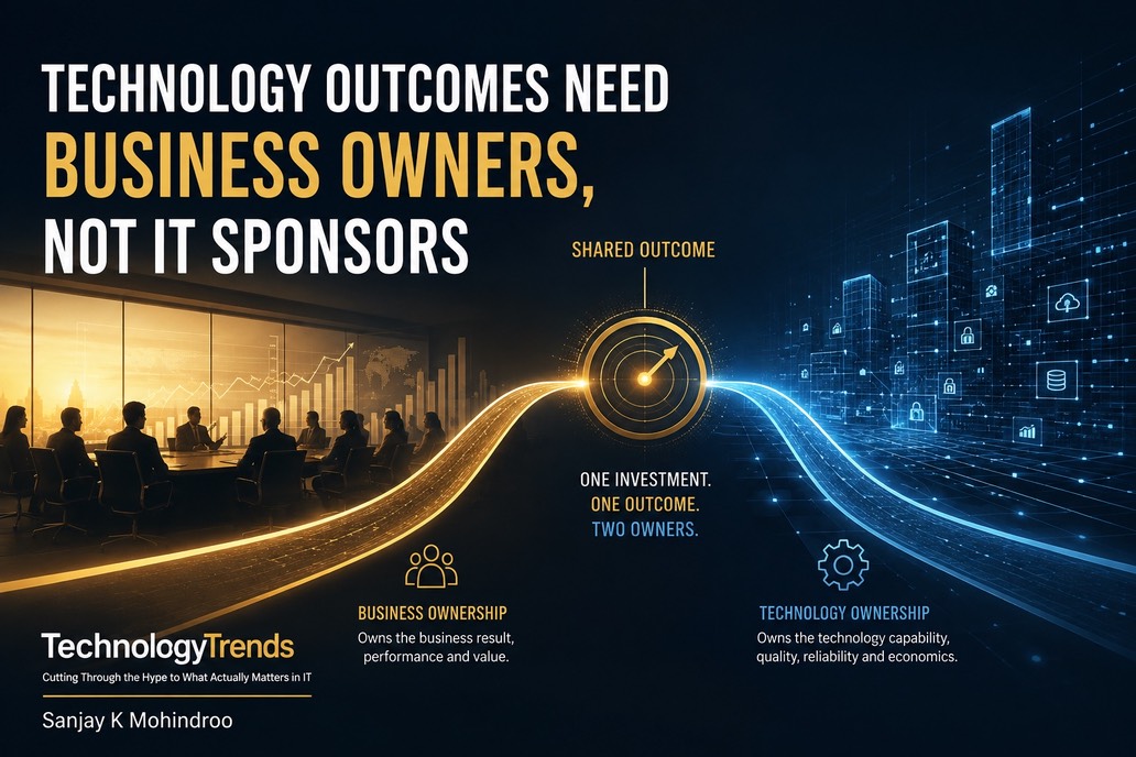 Shared accountability- making the business own technology outcomes