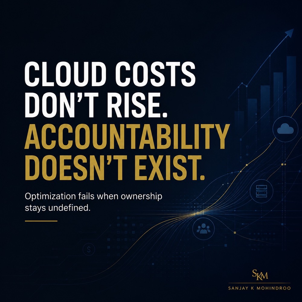 Why cloud cost optimisation fails in large enterprises